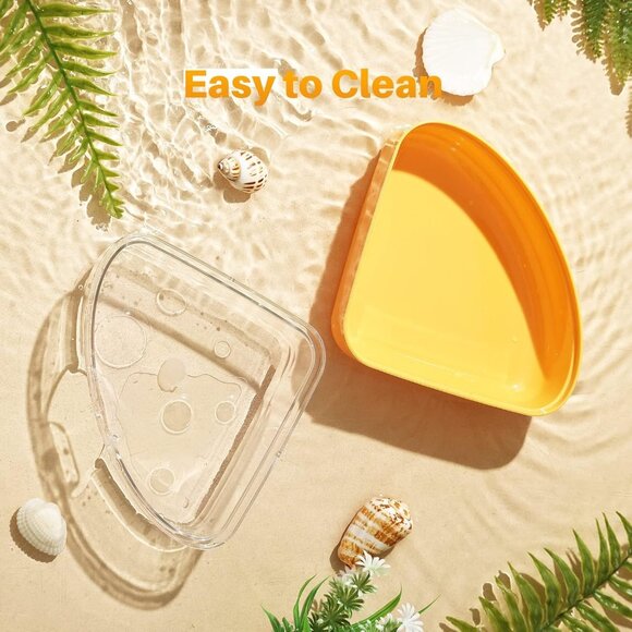 Hamster Sand Bath Box - Litter Box Shower Room & Digging Container Guinea mouse - Picture 3 of 6